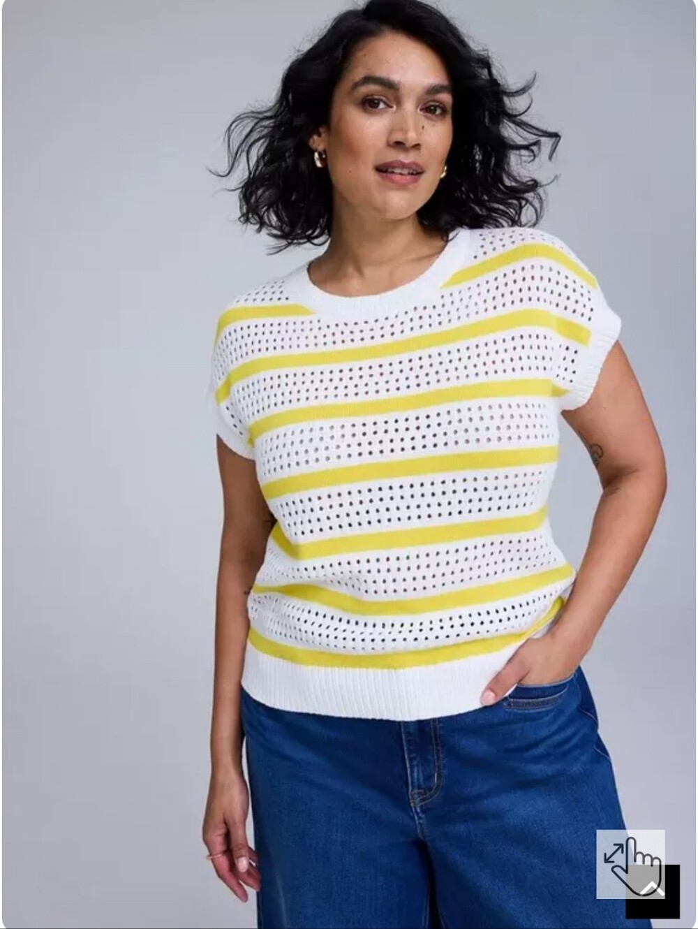 Torrid Belle Isle Pointelle Sweater